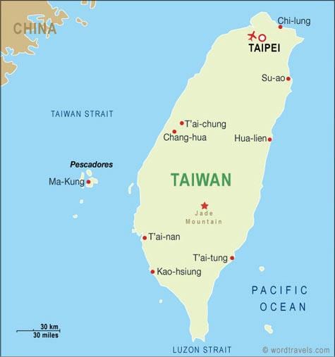 Taiwan taoyuan international airport מפה
