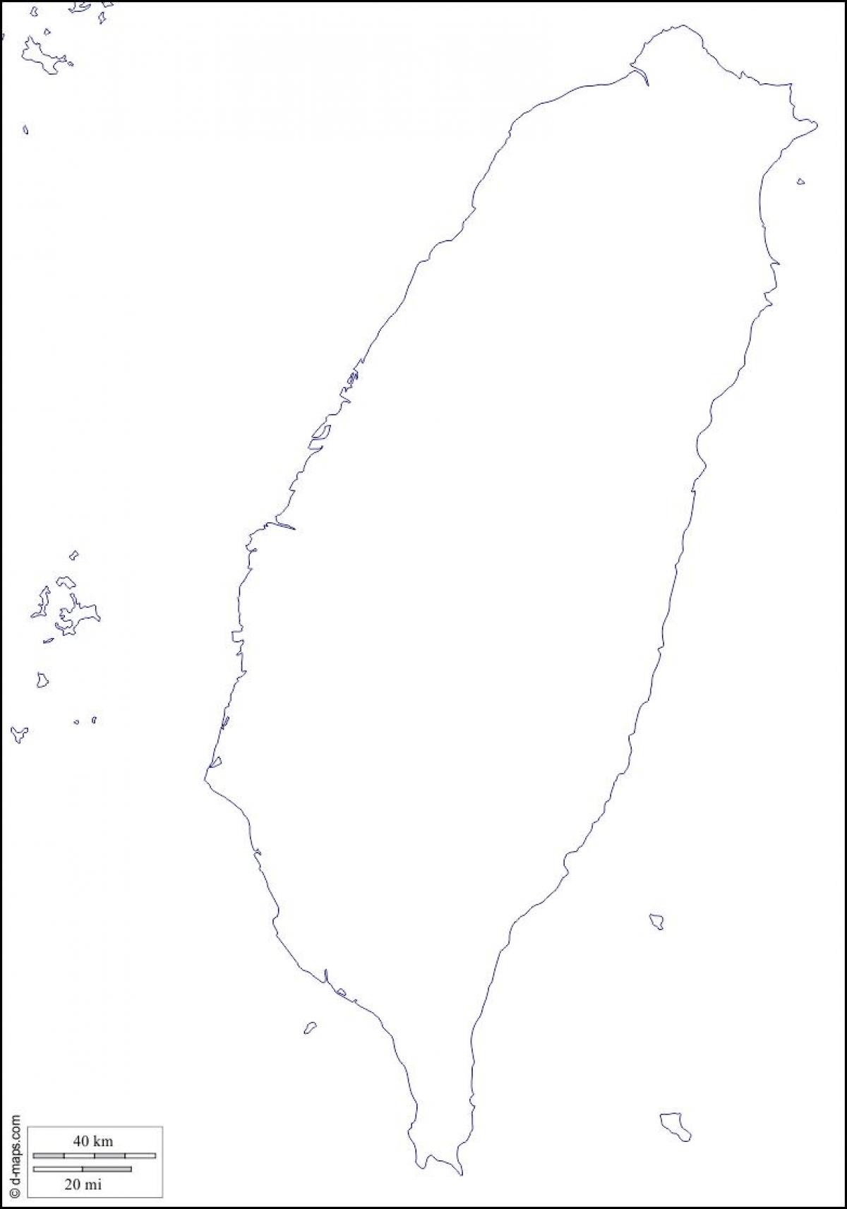 מפה של טייוואן ריק
