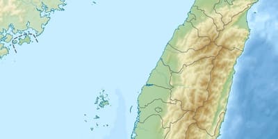 מפה של האי טייוואן